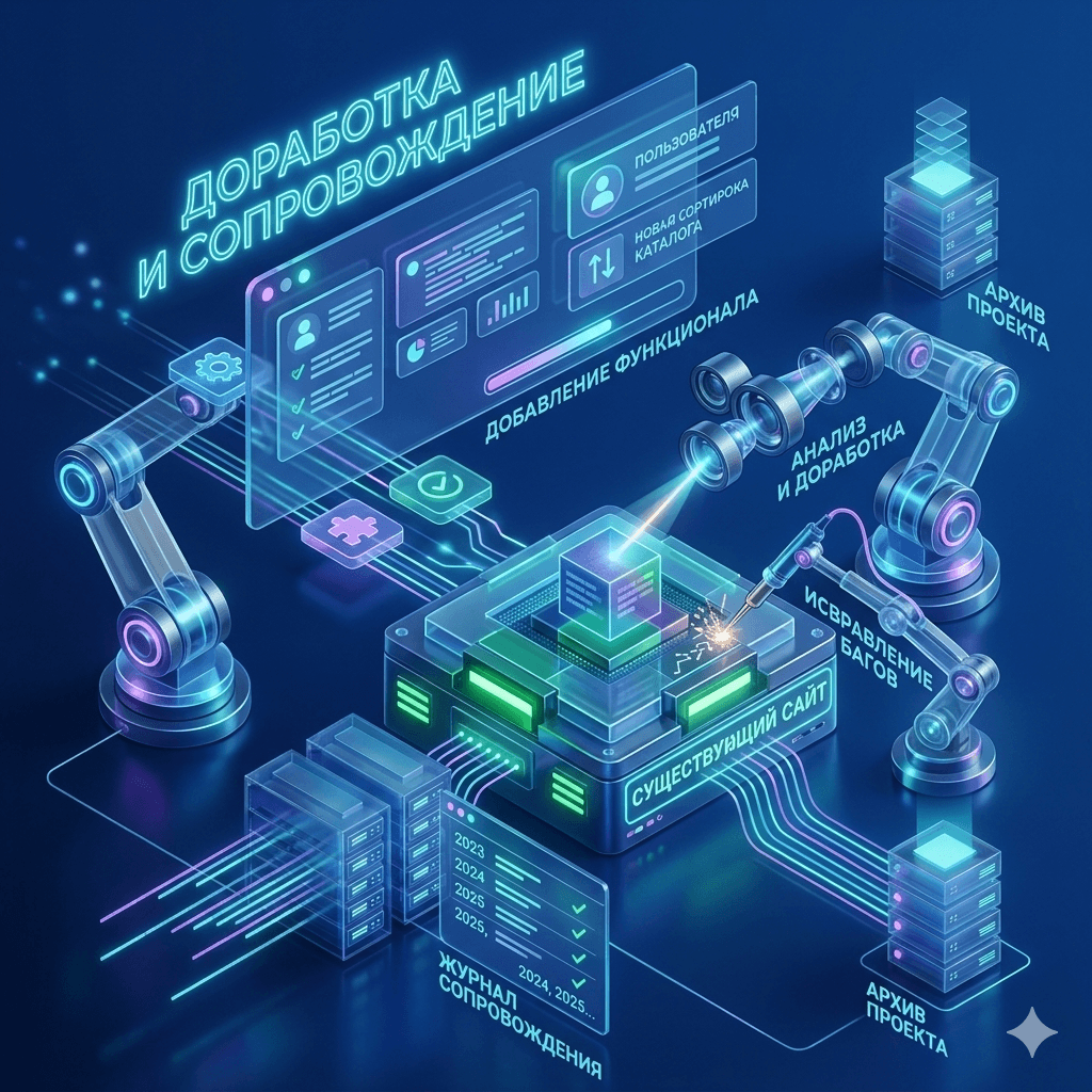 Доработка и сопровождение